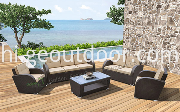 patio wicker modular seating